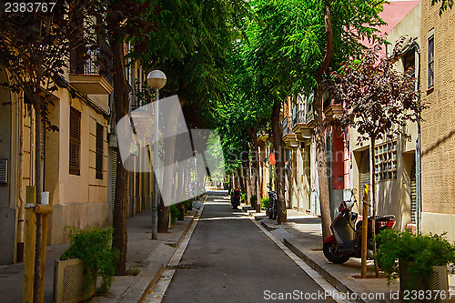 Image of Spanish street Barcelona