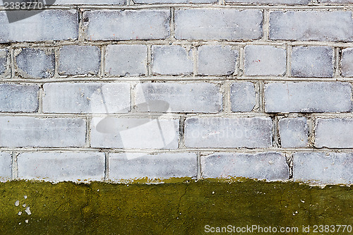 Image of brick wall with paint