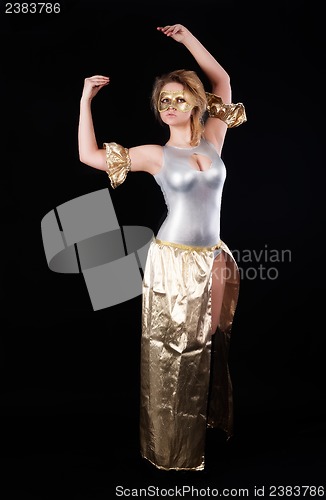 Image of Pretty girl dancing
