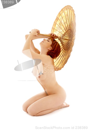 Image of Umbrella pin-up #2