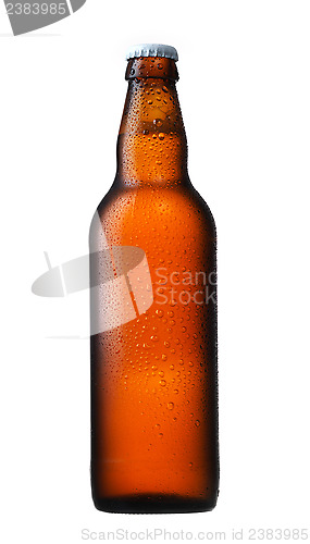 Image of brown glass beer bottle