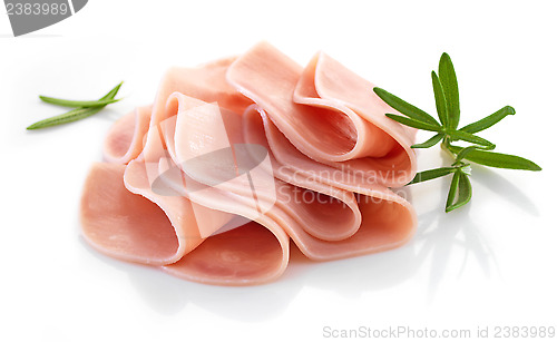 Image of ham slices