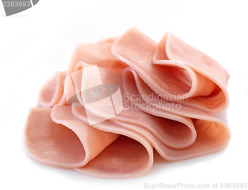 Image of ham slices