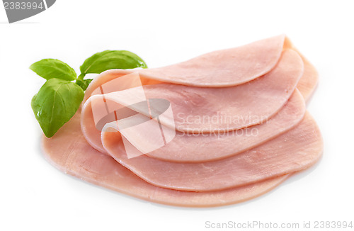 Image of ham slices