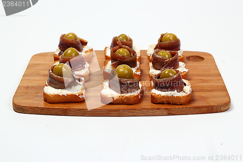 Image of Anchovy canapes