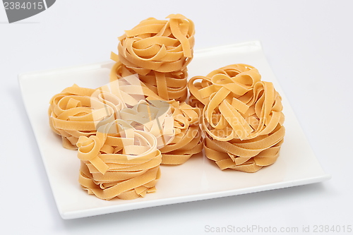 Image of fettuccine italian pasta 