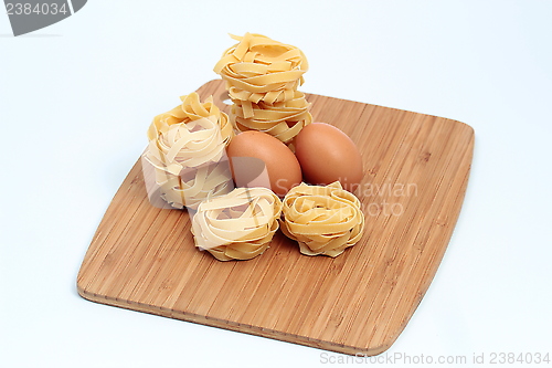 Image of fettuccine italian pasta