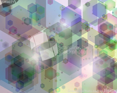 Image of Kaleidoscope geometric pattern. Vector background.