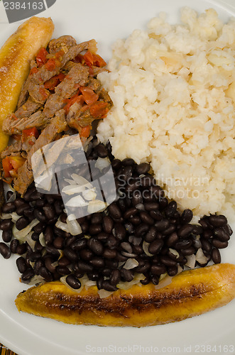 Image of Venezuelan pabellon criollo