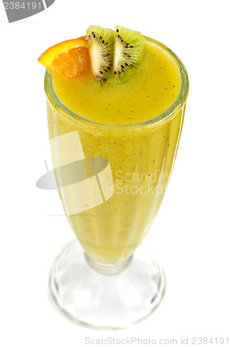 Image of kiwi and passionfruit cocktail