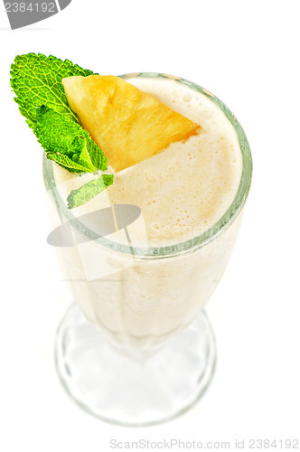 Image of pineapple milk cocktail