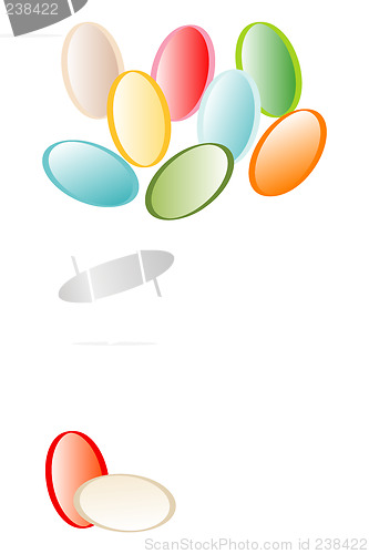 Image of Easter eggs