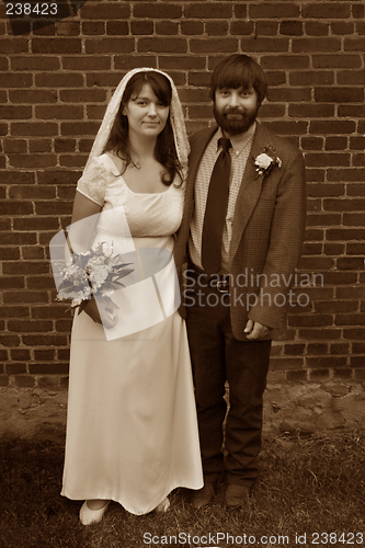 Image of Vintage Bride and Groom