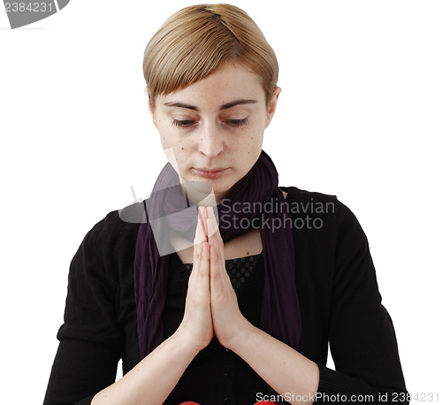 Image of Woman praying