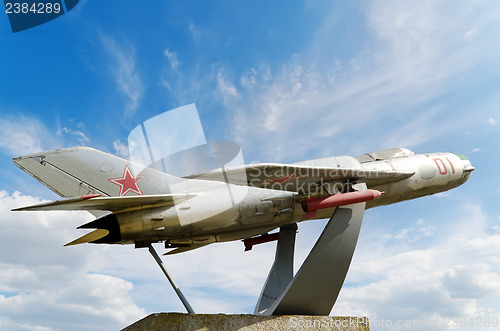 Image of MiG-19 monument