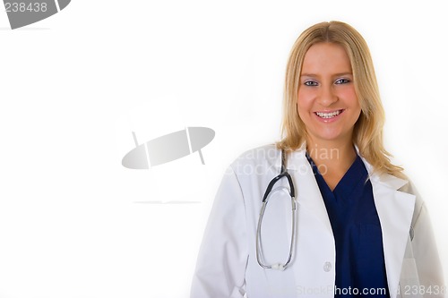 Image of Happy lady doctor