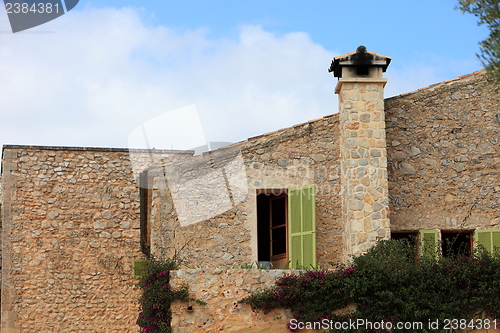 Image of Stone building with chimney