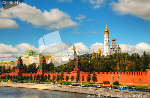 Image of Overview of Kremlin in Moscow