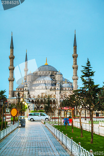 Image of Sultan Ahmed Mosque (Blue Mosque) in Istanbul