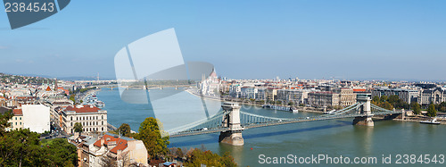 Image of Panoramic overview of Budapest, Hungary