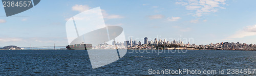 Image of Downtown of San Francisco as seen from the bay