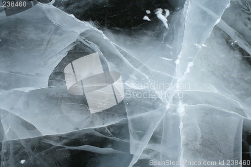 Image of Cracked ice texture