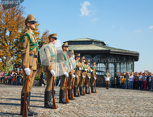Image of Guards of honor in Budapest, Hungary