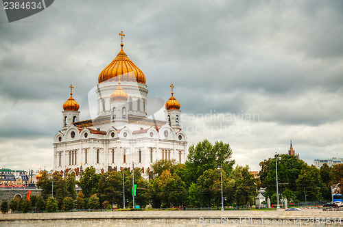 Image of Temple of Christ the Savior in Moscow