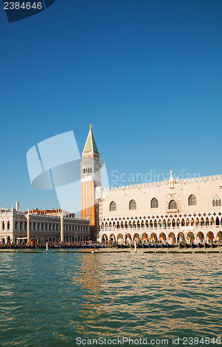 Image of Venice as seen from the lagoon