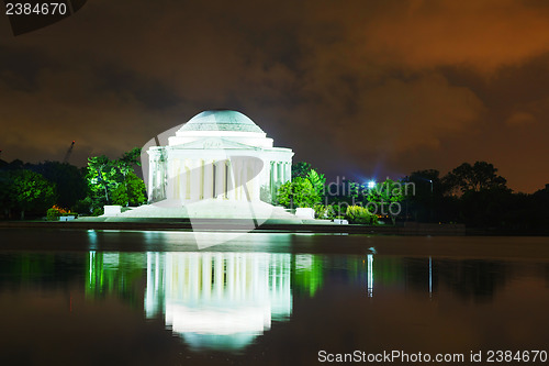 Image of The Thomas Jefferson Memorial in Washington, DC