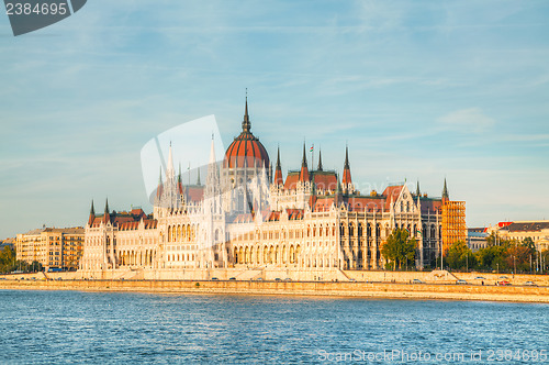 Image of Hungarian Parliament building in Budapest