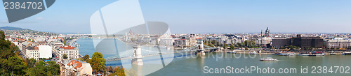 Image of Panoramic overview of Budapest, Hungary