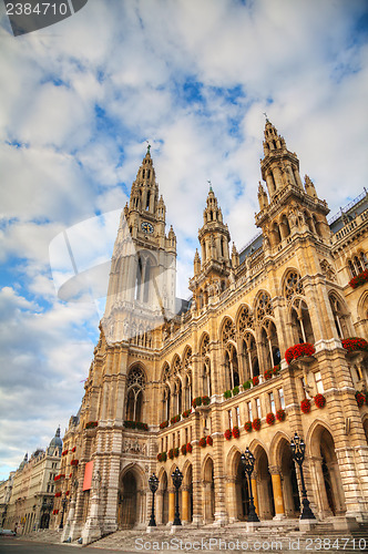 Image of Rathaus (City hall) in Vienna, Austria