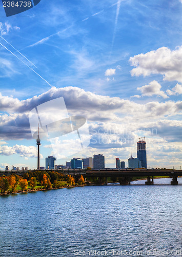 Image of Cityscape of  Vienna downtown