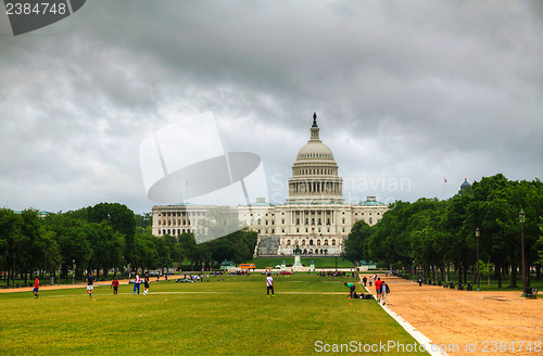 Image of United States Capitol building in Washington, DC