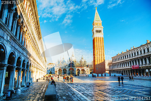 Image of Piazza San Marco on in Venice