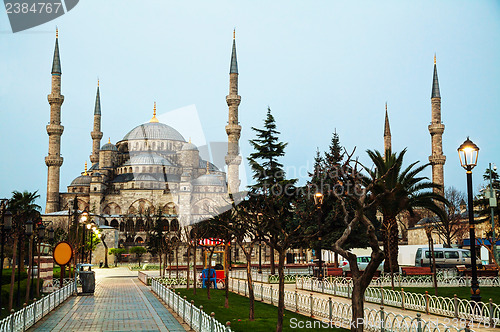 Image of Sultan Ahmed Mosque (Blue Mosque) in Istanbul