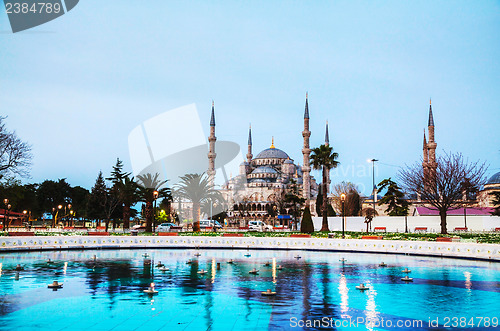 Image of Sultan Ahmed Mosque (Blue Mosque) in Istanbul