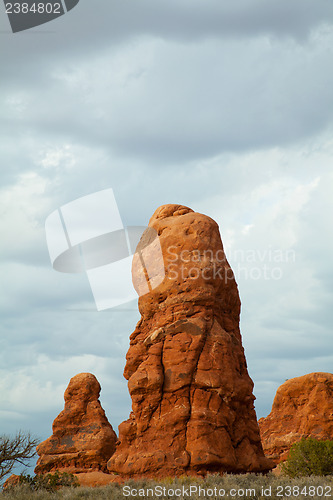 Image of Scenic view at Arches National Park, Utah, USA