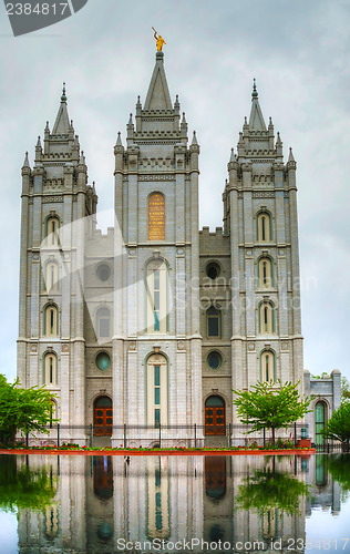 Image of Mormons' Temple in Salt Lake City, UT