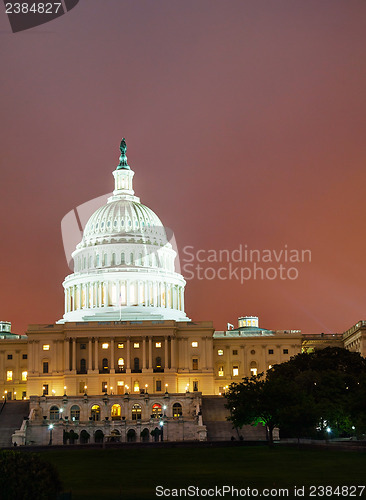 Image of United States Capitol building in Washington, DC