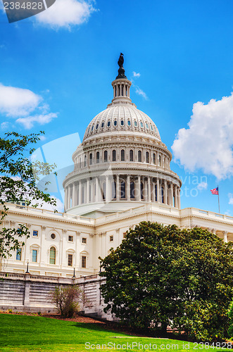 Image of United States Capitol building in Washington, DC