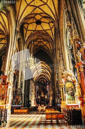Image of St. Stephen's Cathedral (Stephansdom) interior