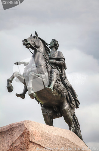 Image of Statue of Peter the Great in Saint Petersburg