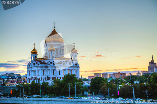 Image of Temple of Christ the Savior in Moscow