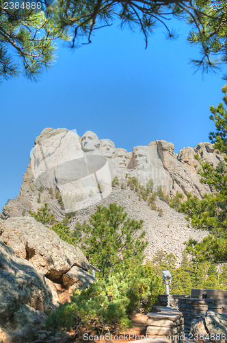 Image of Mount Rushmore monument in South Dakota