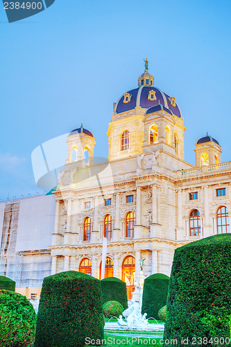 Image of Museum of Natural History in Vienna, Austria