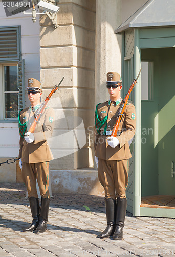 Image of Guards of honor in Budapest, Hungary