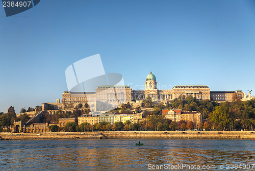 Image of Buda Royal castle in Budapest, Hungary