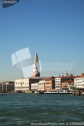 Image of Venice as seen from the lagoon